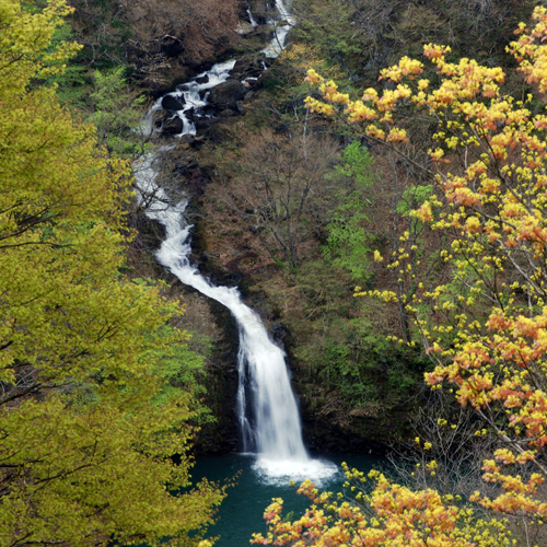 田麦俣の滝